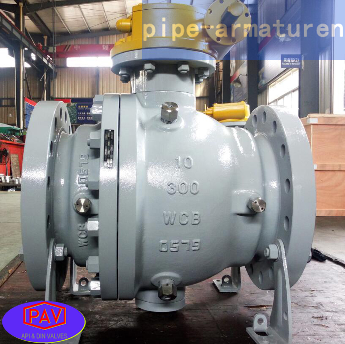 WCB ball valve-PAV VALVE (pipe armaturen)valve manufacturer