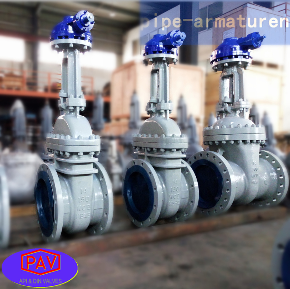 big size gate valve-PAV VALVE (pipe armaturen)valve manufacturer